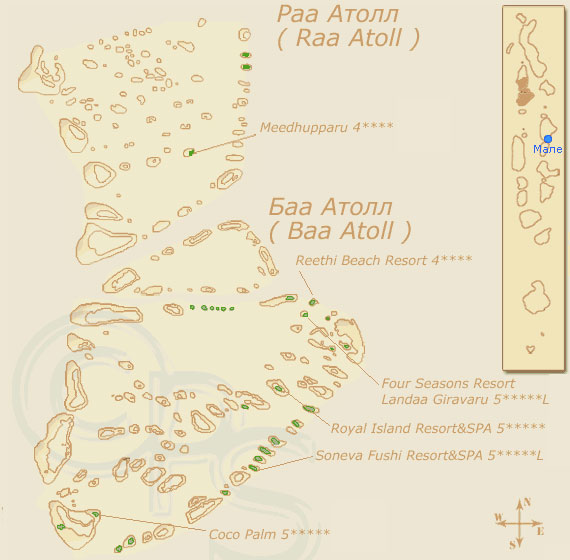   (Baa atoll)    (Raa atoll)